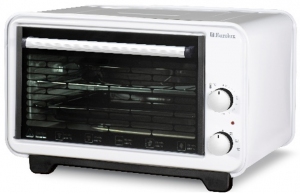 Cuptor electric Eurolux EMN36W, 36 l, 1300 W, Alb thumbnav 1